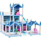  Hiša za punčke Villa Cottage - modra | Shoptok.si