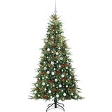  Umjetno božićno drvce s nogom s stalakom Zelena 180 cm PE i PVC | shoptok.hr