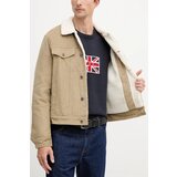PepeJeans Jakna iz rebrastega žameta zelena barva, PM4027185 | Shoptok.si