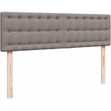  Otomanski krevet s madracem i LED smeđesivi 140x200 cm tkanine | shoptok.hr