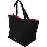 Karl Lagerfeld Shopper torba 'Rue St-Guillaume' crna / bijela | shoptok.hr