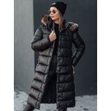 DStreet Women&#039;s winter quilted jacket with hood CROMBILA black | ePonuda.com