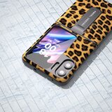 INORCO ABEEL Za Oppo Find N2 Flip 5G Leopard vzorec Kickstand Cover PU usnje + PC odporen na udarce etui za telefon, (22034384) | Shoptok.si