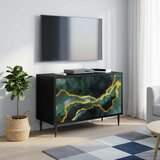  ormar WIJHE 69 x 33 x 50,5 cm Crni hrast Konstruirano drvo | shoptok.hr