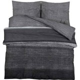  Set posteljine za poplun tamnosivi 225x220 cm pamučni | shoptok.hr
