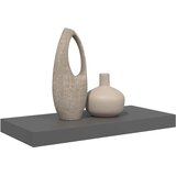  Plutajuća zidna polica visoki sjaj siva 50 x 23 x 3,8 cm MDF | Eponuda.ba
