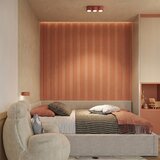 Sollux Stenska svetilka AURA rdeči oker Gx53, (5000284924) | Shoptok.si