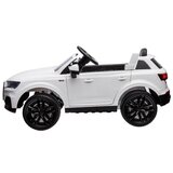  Licencirani auto na akumulator Audi Q7 - bijeli/lakirani | shoptok.hr