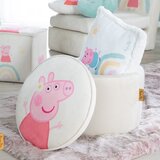 Roba Bijeli baršunast dječji tabure Peppa Pig – | shoptok.hr