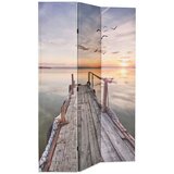 vidaXL Zložljiv paravan 120x170 cm jezero | Shoptok.si