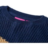  Dječji džemper pleteni modri 128 | shoptok.hr