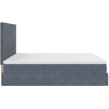 vidaXL Okvir kreveta s madracima tamnosivi 160x200cm baršunasti | shoptok.hr