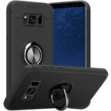 Cadorabo Case, združljiv s Samsungom v črni barvi - sivi - zaščitni pokrov s fokusnim obročem iz silikona TPU, (20571656) Cene