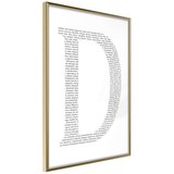  Poster - Capital D 30x45 Cijene