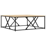  Stolić za kavu boja hrasta 100 x 100 x 40 cm konstruirano drvo | shoptok.hr