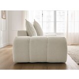 Bobochic Paris Bela sedežna garnitura iz šenilje 278 cm Everest – | Shoptok.si