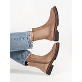 Shelvt Suede beige Chelsea boots | ePonuda.com