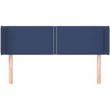  Uzglavlje s ušima plavi 147x16x78/88 cm od tkanine | shoptok.hr