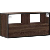 vidaXL TV ormarić smeđi hrast 80x31x39,5 cm Konstruirano drvo i metal | shoptok.hr