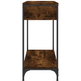  Konzolni stol boja hrasta 75 x 34,5 x 75 cm konstruirano drvo | shoptok.hr