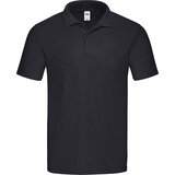 Fruit Of The Loom Czarna koszulka męska polo Original Polo Friut of the Loom Cene