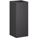  Vrtna saksija 2 kom. Crna 20 x 20 x 50 cm Čelična vrata | shoptok.hr