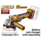 Ingco cagli221153 aku brusilica 115mm solo (1200w) super ( CAGLI221153 ) | ePonuda.com