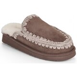 Mou ESKIMO SLIPPER SUEDE Smeđa Cijene