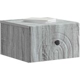  Noćni ormarić za montažu na zid Siva sonoma 33 x 34 5 x 20 cm | shoptok.hr