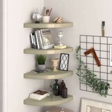 vidaXL plutajuće kutne police 4 kom boja hrasta 35 x 35 x 3,8 cm MDF Cijene