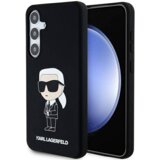 Karl Lagerfeld Originalen ovitek Samsung Galaxy S24 5G - IML NFT Karls Full Body - črn silikonska zaščita - KLHCS24SSNIKBCK | Shoptok.si