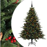  Umjetno božićno drvce s kuglicom 120 cm 150 LED lampica Slike