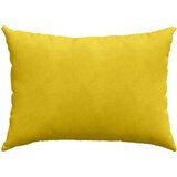 vidaXL Blazine za kavč 2 pcs Rumena 70 x 50 cm Žametna tkanina | Shoptok.si
