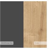 Hanah home tv polica francy 180 sapphire oak anthracite | ePonuda.com