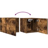  Zidni TV ormarić boja dimljenog hrasta 30,5 x 30 x 30 cm | shoptok.hr