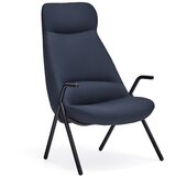 Teulat tamnoplava fotelja Dins, visina 114 cm Cijene