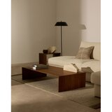 Kave Home Mizica v orehovem dekorju v temni naravni barvi 70x140 cm Litto – | Shoptok.si