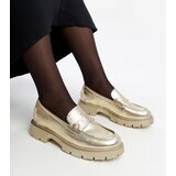 Gemre Golden Eco Leather Moccasins Mladenka | Shoptok.si