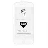 Toshiba zaščitno steklo full glue 5D iphone 6 / 6S full screen - bel | Shoptok.si