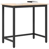  Stol Prirodna 80 x 50 x 77 cm Inženjerska drva i čelik | shoptok.hr