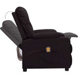  Masažni stol s funkcijo vstajanja črno umetno usnje, (20920991) | Shoptok.si