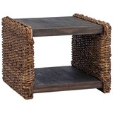  Stranska miza Naravna 45 x 45 x 45 cm Masivni mahagonijev les, (5000120550) | Shoptok.si