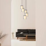 Opviq Swank - 702-5S2 Black Chandelier Cene