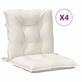  Jastuci za stolice 4 kom prošarano krem 100x50x7 cm tkanina | Eponuda.ba