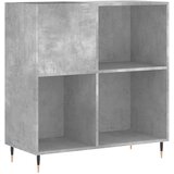 Ormarić za ploče boja betona 84,5x38x89 cm konstruirano drvo | shoptok.hr