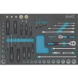 Hazet TORX® set ključeva s dvostrukim prstenom, ključem itd. Set alata za obrtnike 75-dijelni set 163-53/75 | shoptok.hr