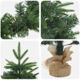  Set mini božićnih drvaca 60 cm PVC i PE Zelena | shoptok.hr