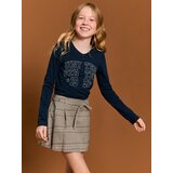 Sinsay Pamučni longsleeve s henley izrezom | shoptok.hr