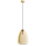 Eglo Alobrase visilica/1, e27, prom 300, mesing/amber staklo | shoptok.hr