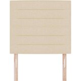  LED glava kreveta S LED lampica Krema 80 cm Poliester | shoptok.hr